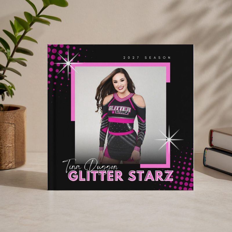 Cheer Season Memory Book Canva Template