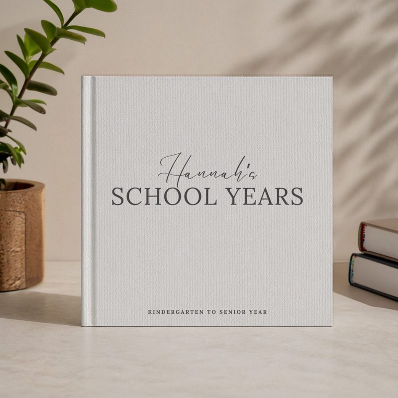 School Photo Display Canva Book Template