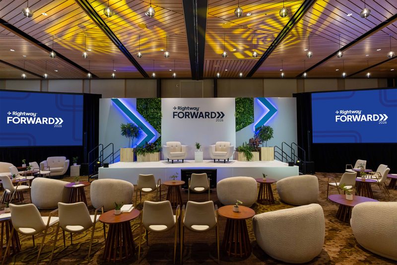 Forward event stage design